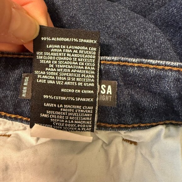 Women's Plus 16 Kut from the Kloth Rosa Ankle Vintage Straight High Rise - Picture 7 of 7